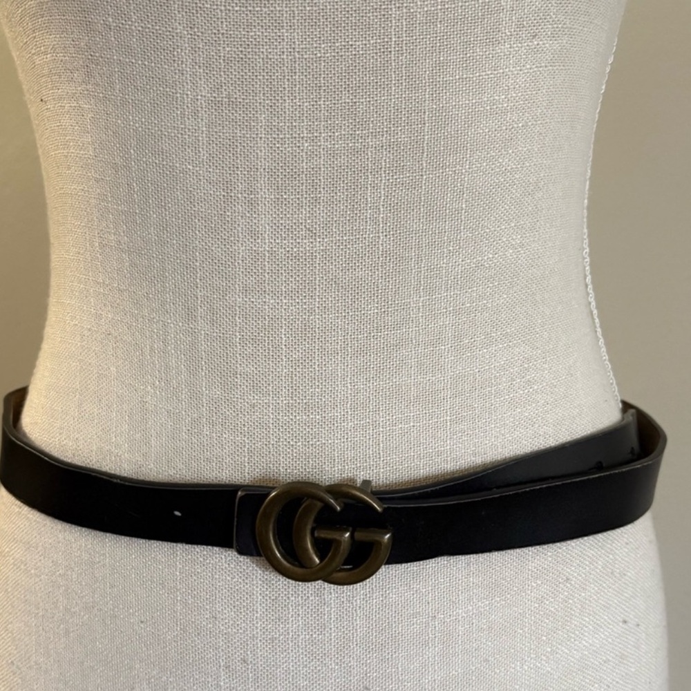Black GG Women's Belt